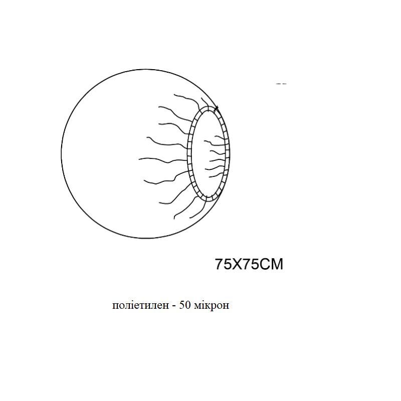Чохол для апаратури 75 см х 75 см (поліетилен – 50 мікрон), (стерильний) NUREL®